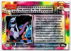 1999 Topps Pokemon the First Movie #25 The Battle of the Champions - Image 2