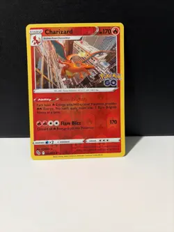 Charizard 010/078 Pokemon GO Reverse Holo - Image 1