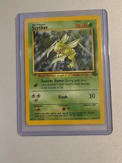 Scyther 26/64 Rare Jungle Pokemon Unlimited Lightly Played - Image 1
