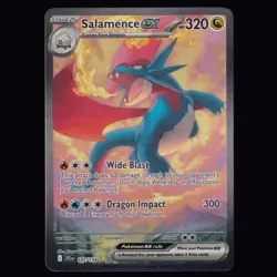 Salamence ex 187/159 Journey Together SIR Pokemon TCG Holo NM - Image 1