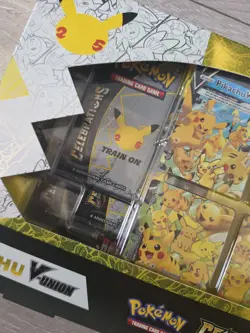 Pokemon TCG Celebrations Pikachu V-Union 25th Anniversary Box New and Sealed 820650809156 - Image 2