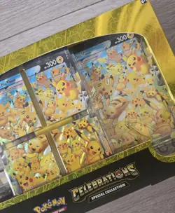 Pokemon TCG Celebrations Pikachu V-Union 25th Anniversary Box New and Sealed 820650809156 - Image 3