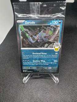Pokemon Zarude 056/084 Sealed EB Games/GameStop Promo Pitch Black - Image 1