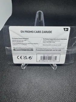 Pokemon Zarude 056/084 Sealed EB Games/GameStop Promo Pitch Black - Image 2