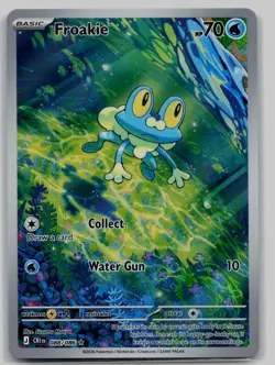 Froakie 088/086 Holo Illustration Rare Chaos Rising Pokemon Near Mint - Image 1