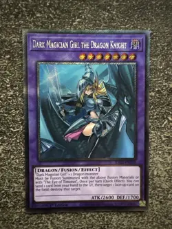 YU-GI-OH! CARD DARK MAGICIAN GIRL THE DRAGON KNIGHT RA03-EN258 PSR NEW ENGLISH - Image 1