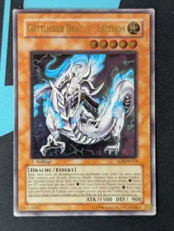 Divine Dragon - Excelion SOI-EN033 1st Edition Ultimate Rare DE VG Yugioh - Image 1