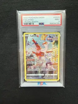 Pokemon Company Latias GG20/GG70 Crown Zenith GG Holo Full Art EN PSA 9 - Image 1