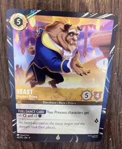 Beast - Gracious Prince 40 Disney Lorcana Promo Cards Holo - Image 1