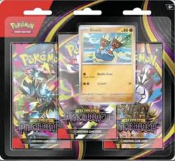 Pokemon Trading Card Game (TCG): Mega Evolution Pitch Black Booster 3 Pack - Image 1