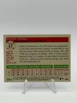 2025 Topps Chrome Platinum 1955 Edition Shohei Ohtani #17 Los Angeles Dodgers - Image 2