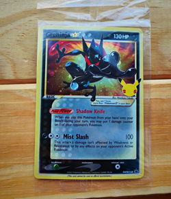 Pokemon TCG Greninja Star SWSH144 Holo Promo 130 HP Basic English SWIRL - Image 1