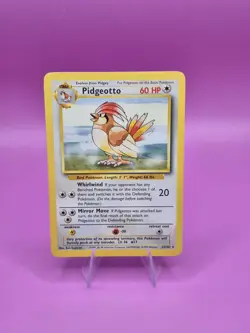 Pokemon Card - Pidgeotto 22/102 Non Holo Rare - Base Set Unlimited - LP - Image 1