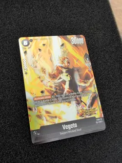 Vegeta FS09-15 Legends Art Dragon Ball Super Card Game Fusion World - Image 1