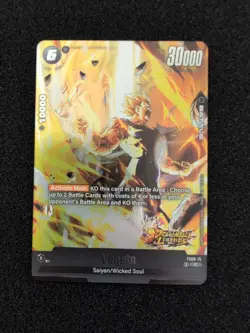 Vegeta FS09-15 Legends Art Dragon Ball Super Card Game Fusion World - Image 2