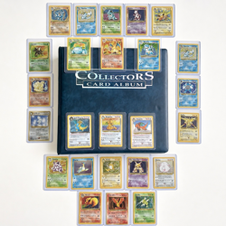 Vintage Pokemon WOTC Card Collection Job Lot Base Set Charizard Holo Binder - Image 1