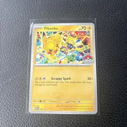 PIkachu Black Star Promo 2025 Pokemon World Championships #225 Near Mint! - Image 1