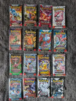 Pokemon Scarlet & Violet Era 16 Pack Complete Sealed Booster Collection - Image 1