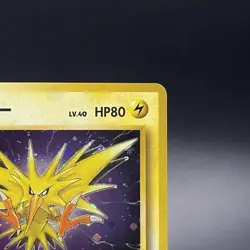 Zapdos No. 145 Holo Fossil Vintage Rare Old Back Pokemon Card Japanese 1997 - HP - Image 5