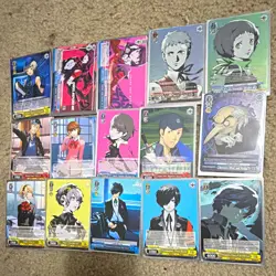 Weiss Schwarz Persona 3 English Foil 15-card lot - Image 1