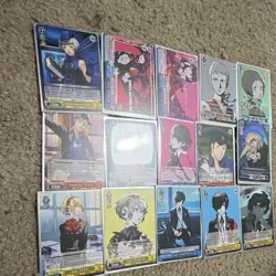 Weiss Schwarz Persona 3 English Foil 15-card lot - Image 2
