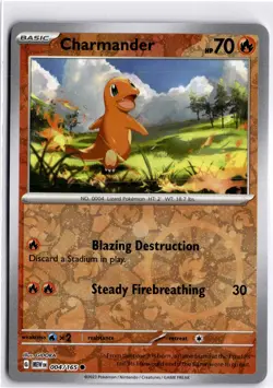 Charmander - (Reverse Cosmos Holo) (Costco Exclusive) Promo Miscellaneous Cards - Image 1