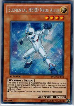 Elemental HERO Neos Alius RYMP-EN010 Ra Yellow Mega Pack - Yu Gi Oh Card - NM - Image 1