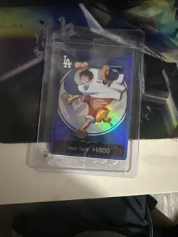 One Piece Dodgers Don!! Card Monkey D. Luffy Promo - SEALED - Image 1