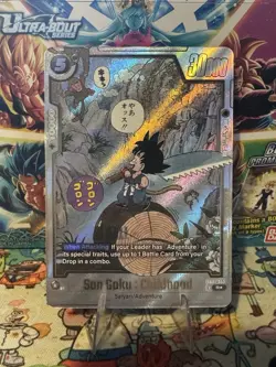 Dragon Ball Super Card Game Son Goku: Childhood SB01-053 Manga Booster Alt Art - Image 1