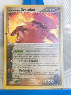 Team Magma's Groudon 9/95 Holo Rare - Sword & Shield: Celebrations - Pokemon TCG - Image 1