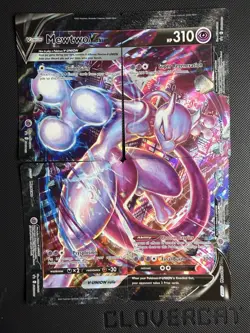 Mewtwo V-UNION [Set of 4] SWSH: Sword & Shield Promo Cards Holo NM/M - Image 1