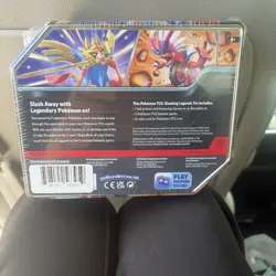 Pokemon TCG *Slashing Legends Tin Koraidon EX. Brand new & Factory Sealed - Image 2