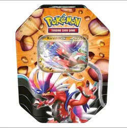 Pokemon TCG: Slashing Legends Tin Koraidon EX - Brand New & Factory Sealed - Image 1