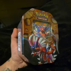 Pokemon TCG: Slashing Legends Tin Koraidon EX - Brand New & Factory Sealed - Image 2
