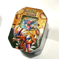 Pokemon TCG: Slashing Legends Tin Koraidon EX - Brand New & Factory Sealed - Image 1