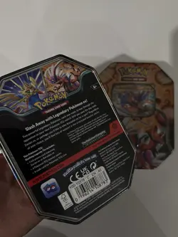 2X Pokemon TCG: Slashing Legends Tin Koraidon EX - Brand New & Factory Sealed - Image 2