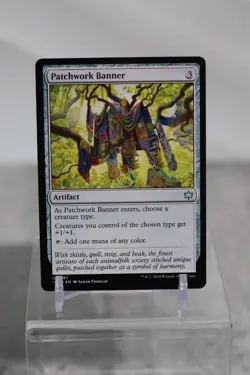 Patchwork Banner #247 Magic: The Gathering MTG Bloomburrow NM Uncommon - Image 1