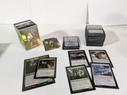 MTG Magic Plunder the Graves Commander 2015 Precon Deck NM Sleeved - Image 1