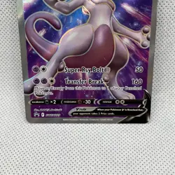 Pokemon GO Mewtwo V SWSH229 Black Star Promo Holo Ultra Rare TCG NM - Image 4