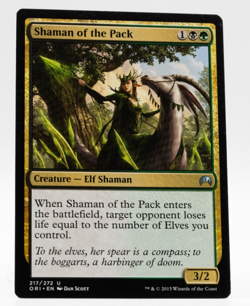 Shaman of the Pack Magic Origins 217/272 Creature Near Mint - Image 1