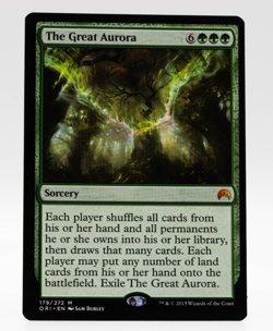 The Great Aurora Magic Origins #179 Sorcery MTG Near Mint - Image 1