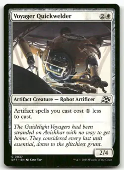 Voyager Quickwelder #37 (NM) Aetherdrift DFT Magic MTG - Image 1