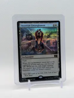 MTG - Quantum Entanglement - Foil Rare #607 - Commander: Marvel Super Heroes NM - Image 1