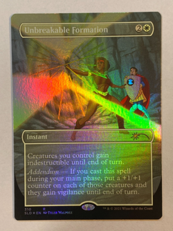 MTG - Secret Lair - Saturday Morning D&D - Unbreakable Formation (#310) - FOIL - Image 1