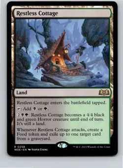 Magic the Gathering Restless Cottage Wilds of Eldraine MTG Free Shipping! - Image 1