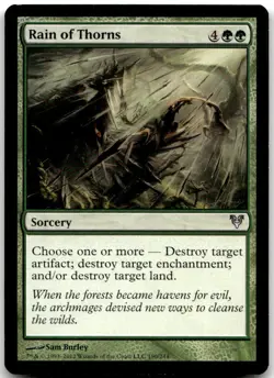 Rain of Thorns 190 Uncommon Avacyn Restored Magic: The Gathering Near Mint - Image 1
