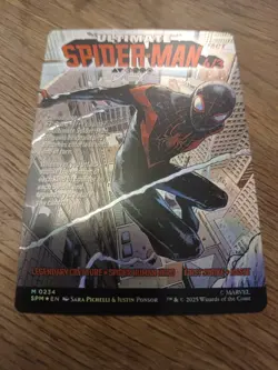Magic: The Gathering Miles Morales Ultimate Spider-Man V3 Alt Art MTG EN NM - Image 2