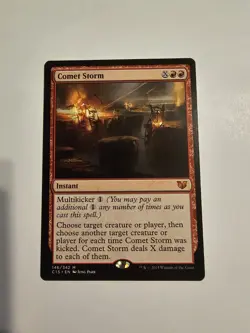 Comet Storm Commander 2015 MTG Magic The Gathering LP - Image 1