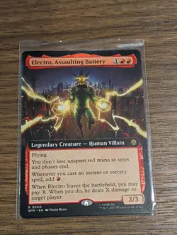 Electro, Assaulting Battery (Extended Art) Marvel's Spider-Man Regular - Image 1