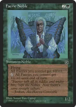 1 x Faerie Noble - Homelands - LP - Magic The Gathering - MTG - EOF - Image 1